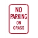 PD-480 No Parking On Grass