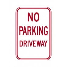 PD-510 No Parking Driveway