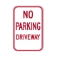 PD-510 No Parking Driveway