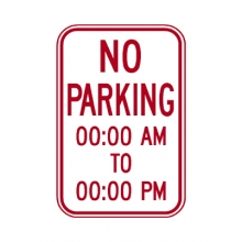 PD-550 No Parking Custom Time