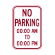 PD-550 No Parking Custom Time