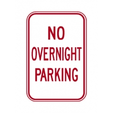 PD-600 No Overnight Parking