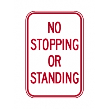 PD-640 No Stopping Or Standing