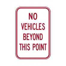 PD-680 No Vehicles Beyond This Point