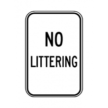 PD-890 No Littering