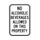 PD-910 No Alcoholic Beverages Allowed