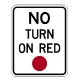 R10-11 No Turn On Red Ball