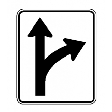 R3-6R Straight/Right Lane