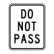 R4-1 Do Not Pass