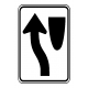 R4-8C Keep Left Symbol Narrow