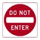 R5-1 24'' Do Not Enter