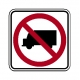 R5-2 No Truck Symbol