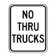 R5-2A No Thru Trucks