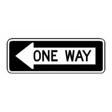 R6-1L One Way Left