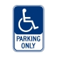 R7-8B Handicapped Parking Only