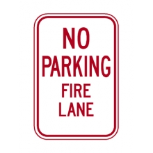 R8-31 No Parking Fire Lane