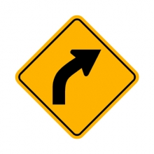 W1-2R Right Curve