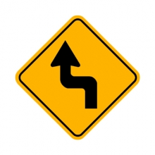 W1-3L Reverse Left Turn
