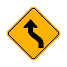 W1-4L Reverse Left Curve