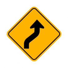 W1-4R Reverse Right Curve