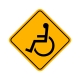 W11-9 Handicapped Symbol