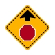 W3-1 Stop Ahead Symbol