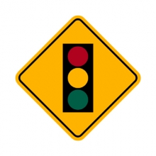 W3-3 Signal Ahead Symbol