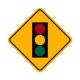 W3-3 Signal Ahead Symbol