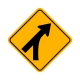 W4-5 Entering Roadway Merge