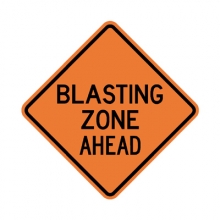 W22-1 Blasting Zone