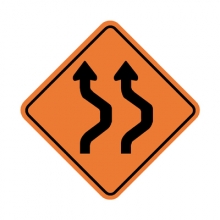 W24-1AR Double Reverse Curve Right-Two Lane