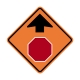 W3-1 Stop Ahead Symbol