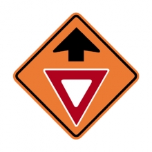 W3-2 Yield Ahead Symbol