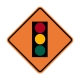 W3-3 Signal Ahead Symbol