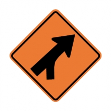 W4-5 Entering Roadway Merge